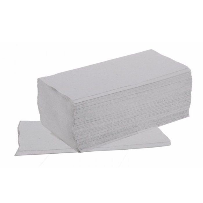 Pap.ručníky Z-Z šedé C 23x25cm | Papírové a hygienické výrobky - Utěrky a ručníky